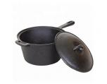 cast iron sauce pot